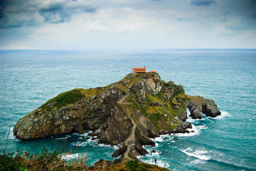 Andra Mari Portua Apartment Bermeo Bagian luar foto
