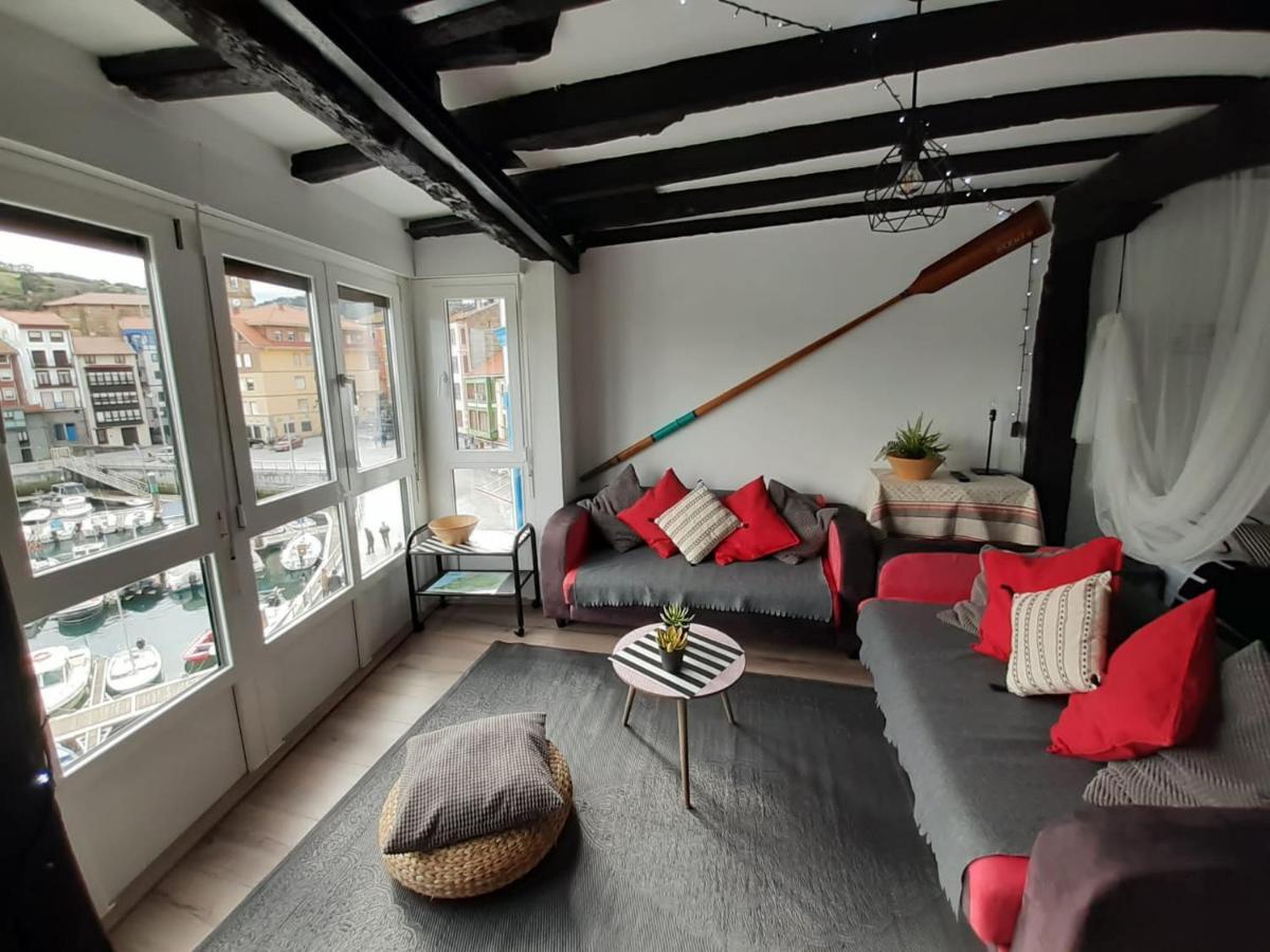 Andra Mari Portua Apartment Bermeo Bagian luar foto
