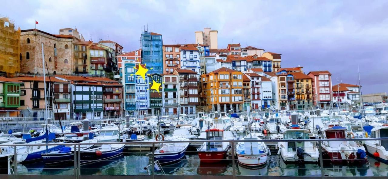 Andra Mari Portua Apartment Bermeo Bagian luar foto